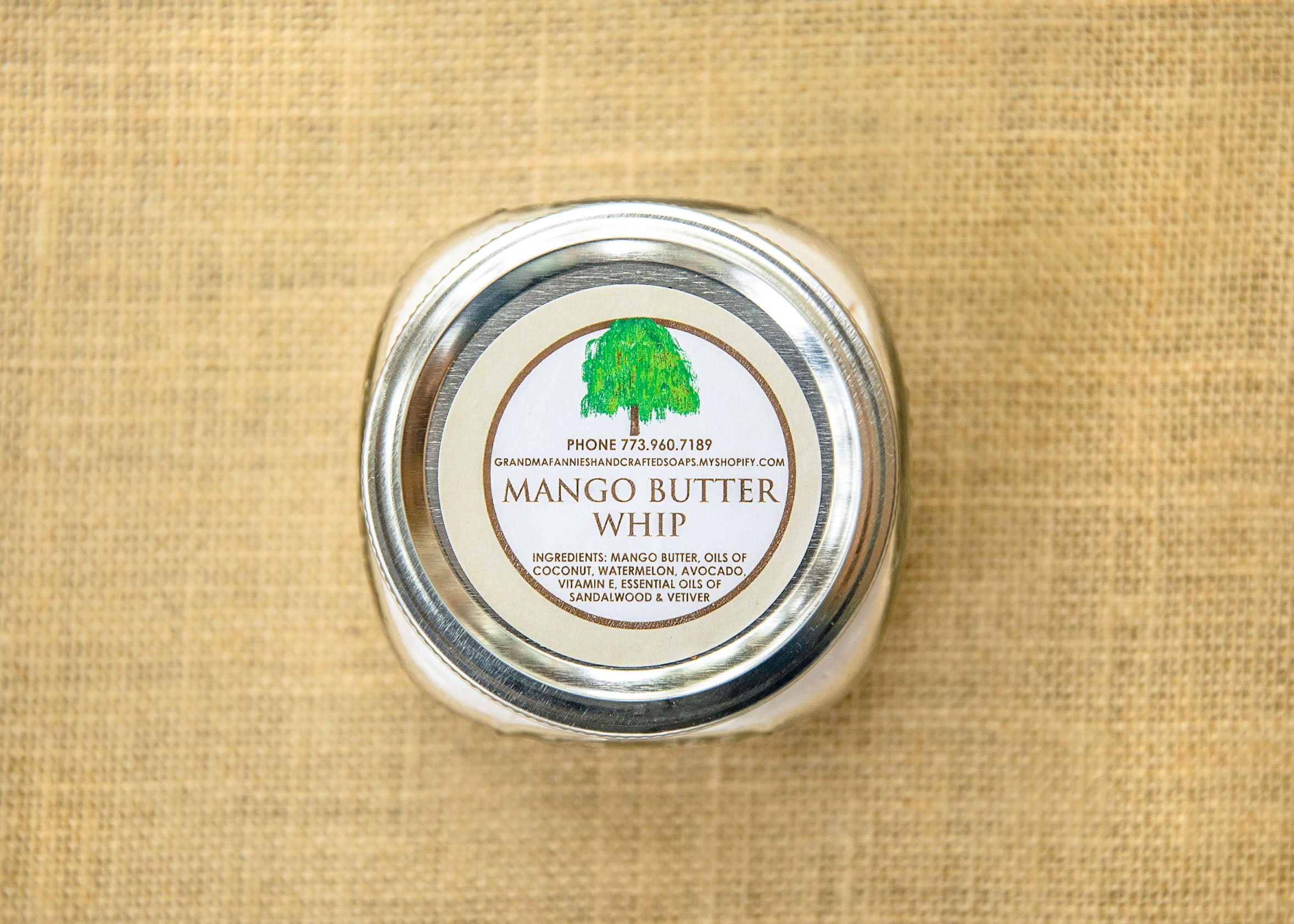 Mango Butter Whip Sandalwood & Vetiver