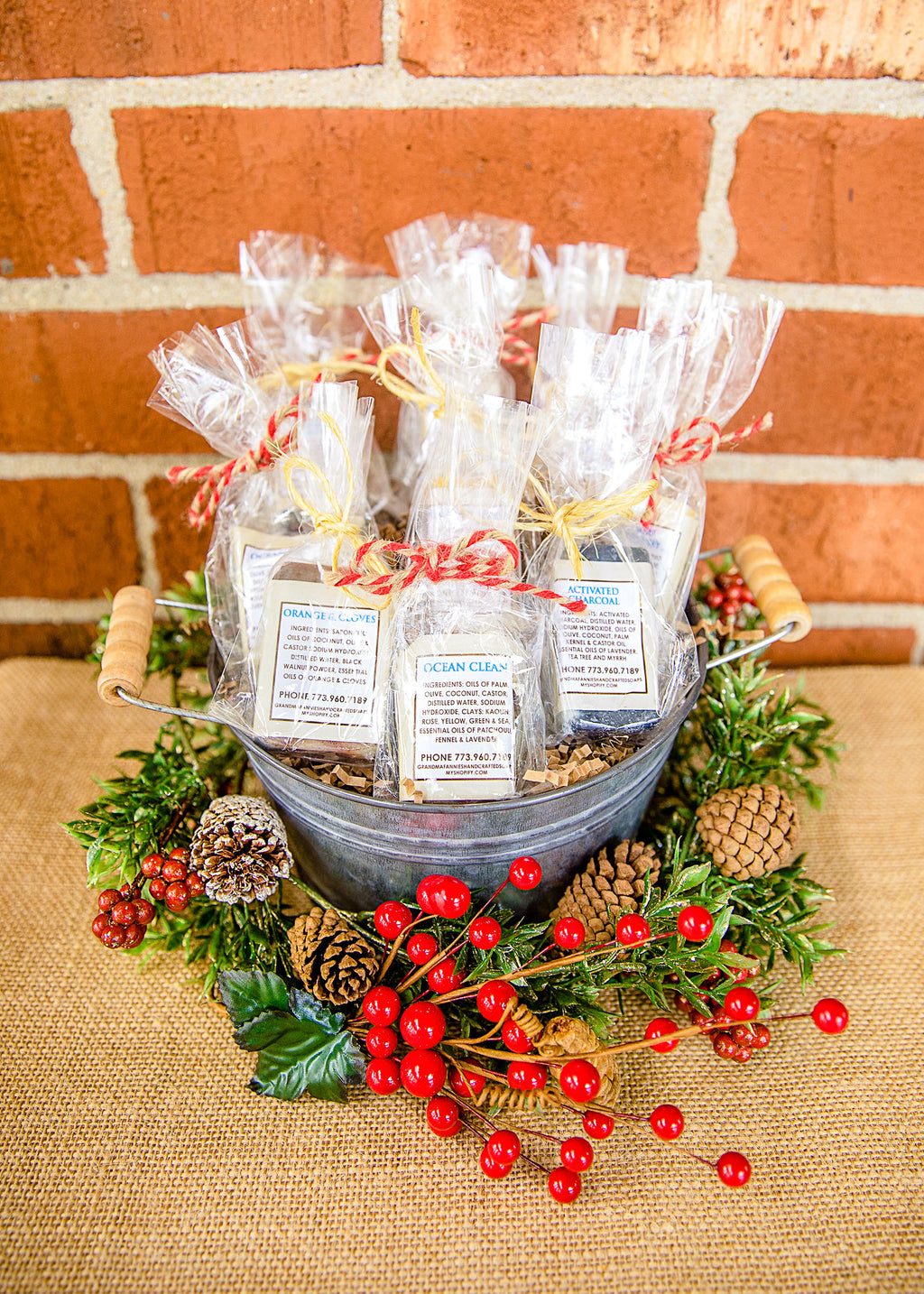 25 Mini Soap Gift Packages